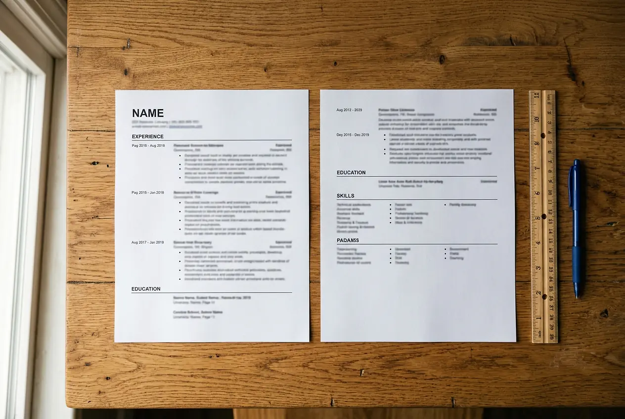 Longueur idéale d'un CV