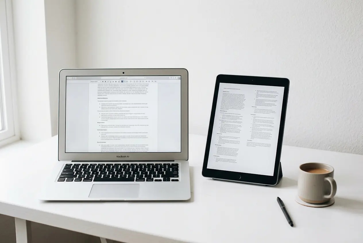 Format CV Word ou PDF