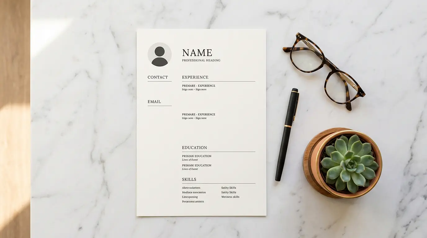 Recruteur analysant un CV